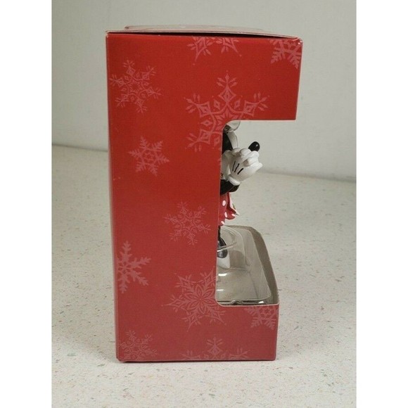 HALLMARK DISNEY MINNIE MOUSE WITH SANTA HAT & SCARF Christmas Ornament New 2017 - Picture 6 of 9